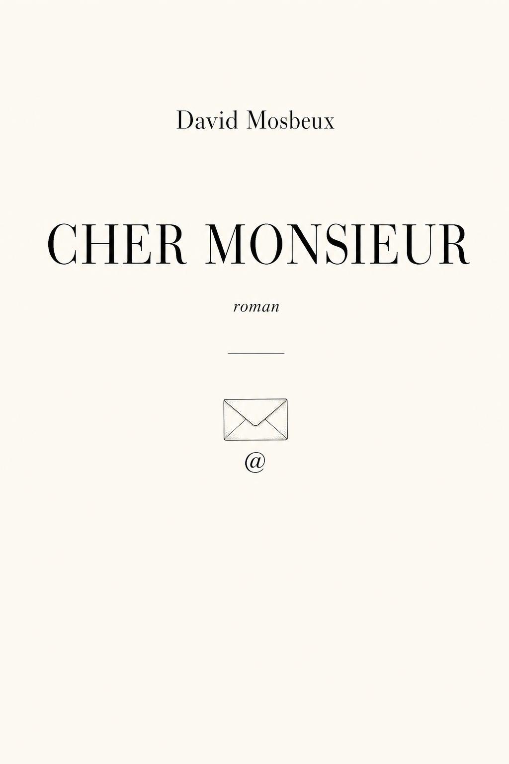 Couverture — Cher Monsieur